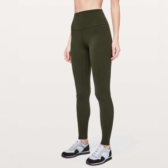 Lululemon Align Pant *Full Length 28" Dark Olive Sz 6 - Picture 1 of 11